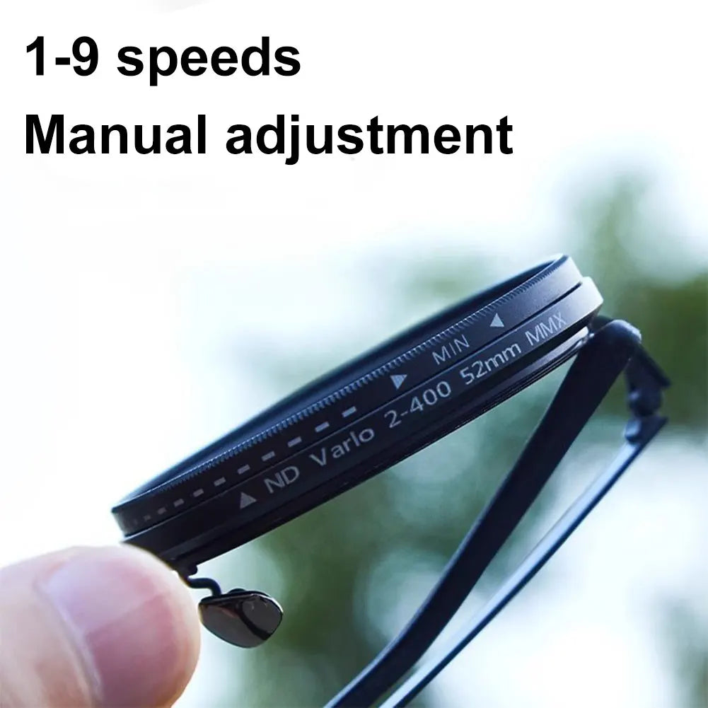 Adjustable 1-9 Sunglasses with ND Filter Lenses Retro Glasses Fishing Filter Glasses for Men Driving Fishing Shades UV40