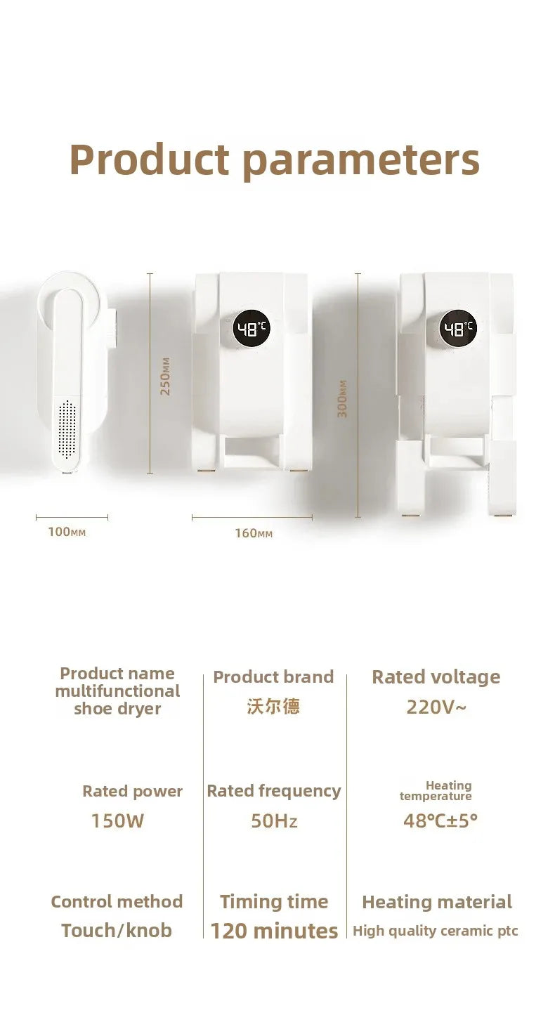 Smart Automatic Dryer Machine Adult Deodorant Antibacterial Home Use Shoe Drying Oven Warm Shoes Constant Temperature Dryer