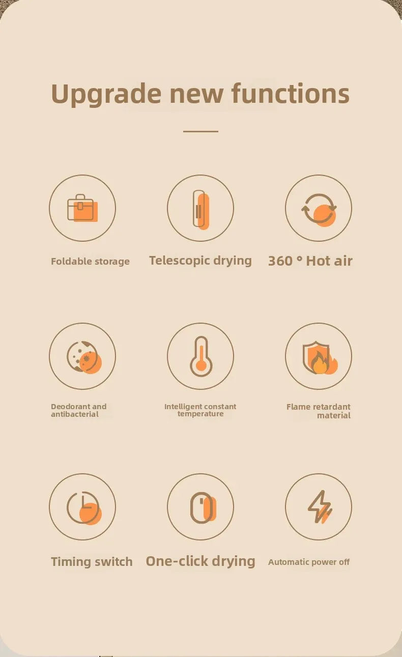 Smart Automatic Dryer Machine Adult Deodorant Antibacterial Home Use Shoe Drying Oven Warm Shoes Constant Temperature Dryer