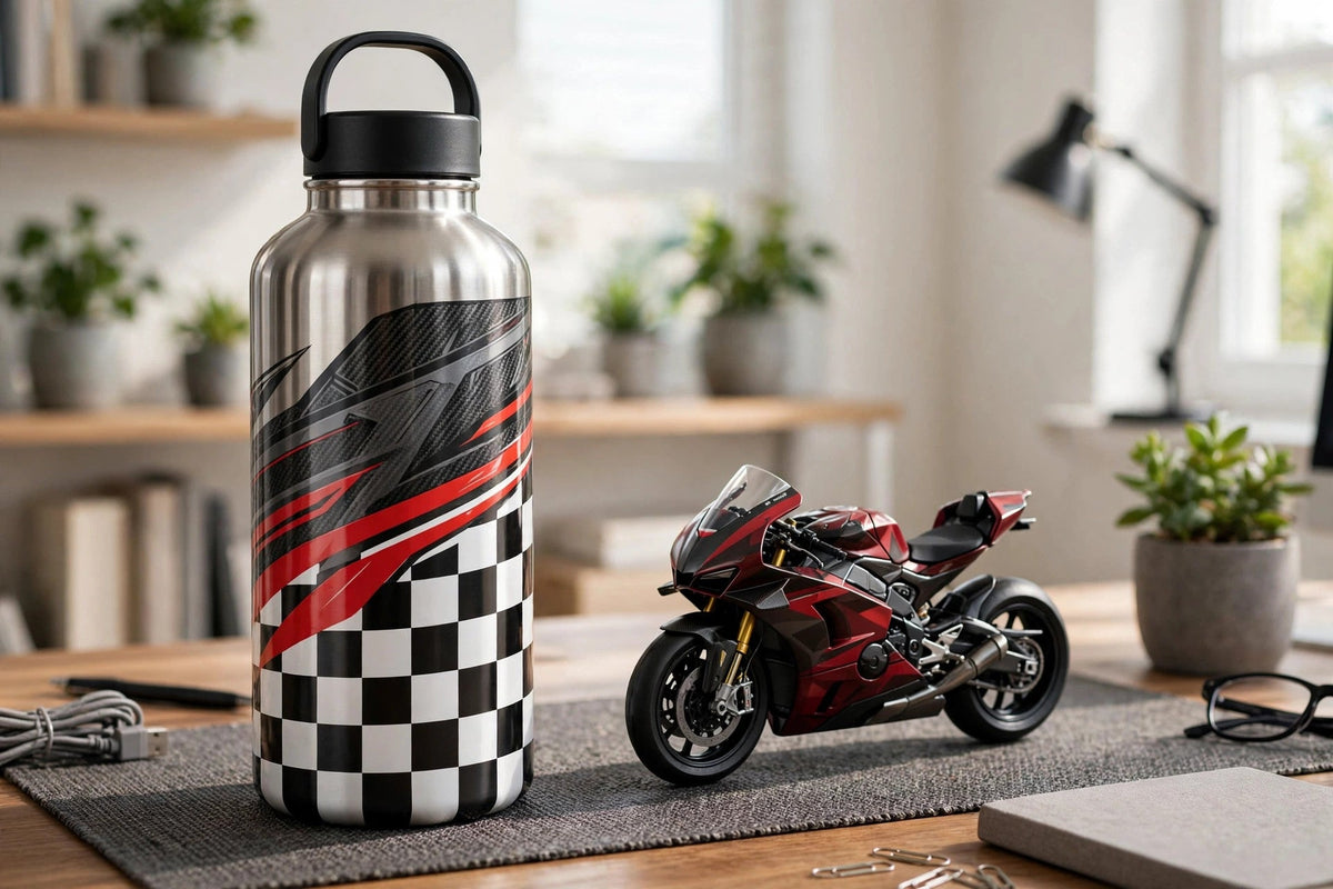 MotoGP insulated water bottle gift idea