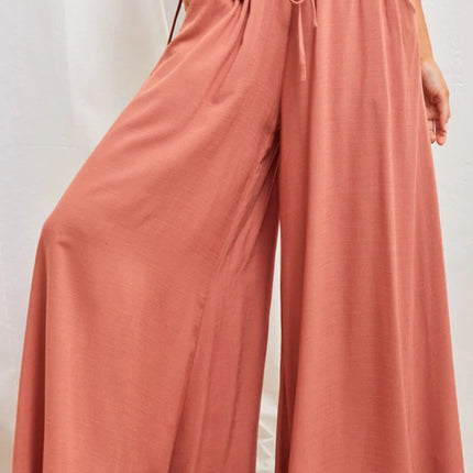 Womens Pants Wide Leg Loose Comfy Lounge Sweatpants With Pockets - 𝓢𝓱𝓸𝓹𝓵𝓮𝓬𝔂