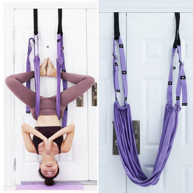 Fitness Hip Stretch Yoga Belt Inverted Rope Pull Stretch Belt Split Lower Waist Trainer - 𝓢𝓱𝓸𝓹𝓵𝓮𝓬𝔂