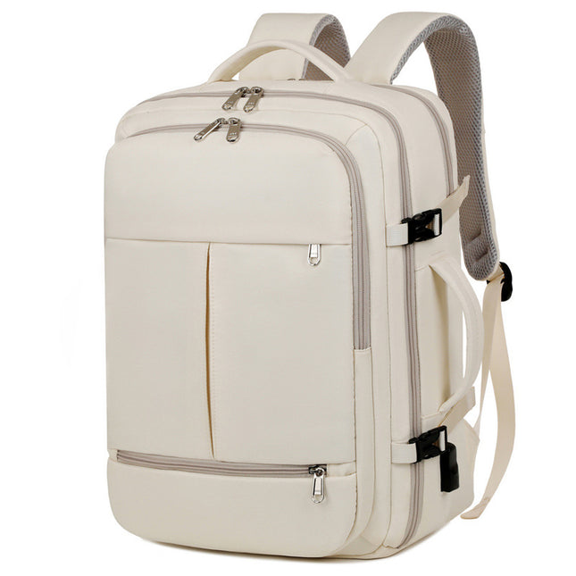Large Capacity Backpack For Women Men Multiple Pockets And Zippers Versatile Computer Bags Business Travel Backpack - 𝓢𝓱𝓸𝓹𝓵𝓮𝓬𝔂