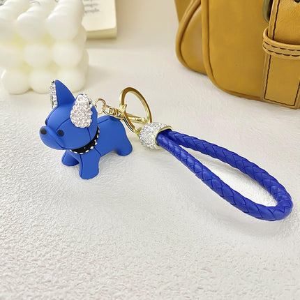 Cute Puppy Blue Key Exquisite Pendant With Keychain - 𝓢𝓱𝓸𝓹𝓵𝓮𝓬𝔂