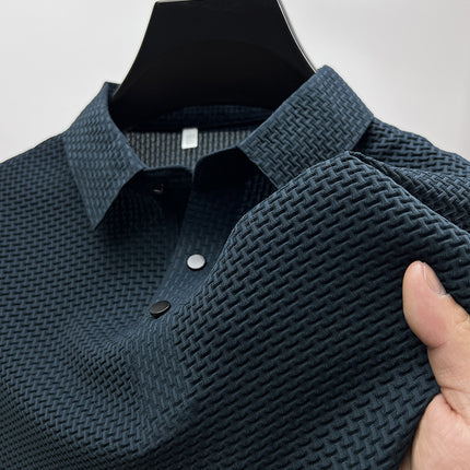 Mesh Ice Silk Short Sleeve T-shirt Mens Clothing - 𝓢𝓱𝓸𝓹𝓵𝓮𝓬𝔂