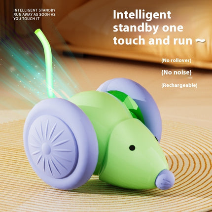 Pet Toys Interactive Cat Toy Electric Mouse Car - Automatic Teaser With Intelligent Obstacle Avoidance Pet Products - 𝓢𝓱𝓸𝓹𝓵𝓮𝓬𝔂
