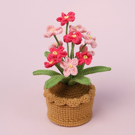 Finished Handmade Wool Woven Home Decoration Tulip Potted Plant - 𝓢𝓱𝓸𝓹𝓵𝓮𝓬𝔂