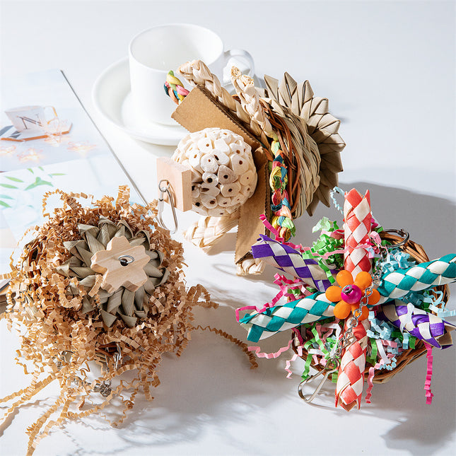 Parrot Bird Toy Supplies Gnawing Molar - 𝓢𝓱𝓸𝓹𝓵𝓮𝓬𝔂