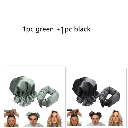 New Heatless Curl Stick With Cloth Cover Cute Ball Head Hair Curler Headband Hair Rollers Wave Form Curling Rod Hair Style Tools Gadgets - 𝓢𝓱𝓸𝓹𝓵𝓮𝓬𝔂