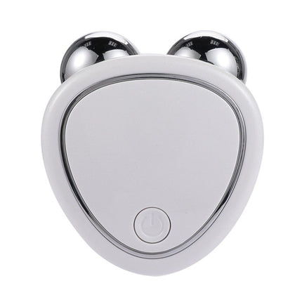 Portable Facial Micro-current Beauty Instrument For Lifting Thinning And Reducing Edema With Double Roller Massager - 𝓢𝓱𝓸𝓹𝓵𝓮𝓬𝔂