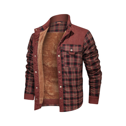 Men's Wool Thick Coat Jacket - 𝓢𝓱𝓸𝓹𝓵𝓮𝓬𝔂