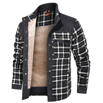 Men's Wool Thick Coat Jacket - 𝓢𝓱𝓸𝓹𝓵𝓮𝓬𝔂