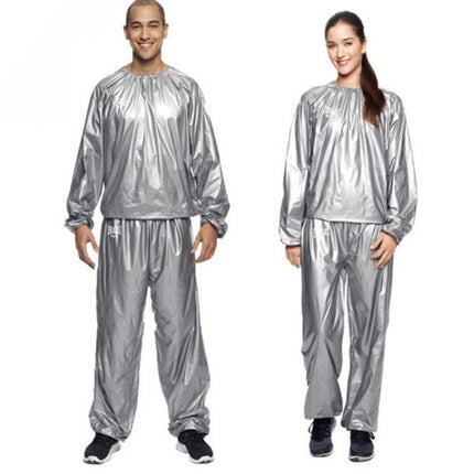 Heavy Duty Anti-Rip Weight Loss Sauna Suit PVC Long Sleeve Unisex Clothes - 𝓢𝓱𝓸𝓹𝓵𝓮𝓬𝔂