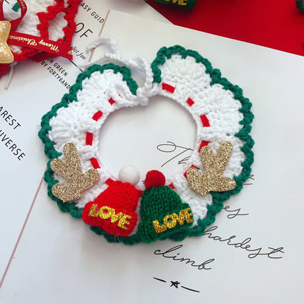 Wool Pet Collar Hand Woven Collar Christmas Pet Accessories - 𝓢𝓱𝓸𝓹𝓵𝓮𝓬𝔂