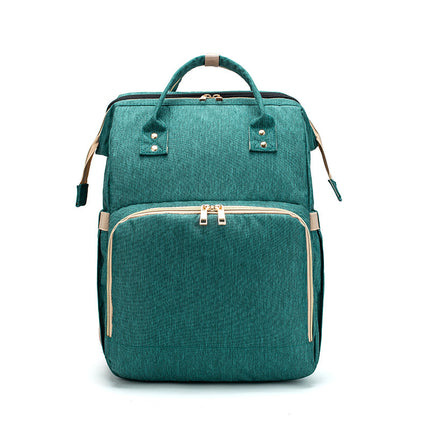 USB Charging Version Mommy Bed Backpack Folding Large Capacity Multi-function - 𝓢𝓱𝓸𝓹𝓵𝓮𝓬𝔂