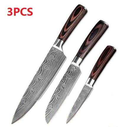 Carpenter's Special Set 6-piece Set 8-piece Set Knife Chef Knife Kitchen Knife Cooking - 𝓢𝓱𝓸𝓹𝓵𝓮𝓬𝔂
