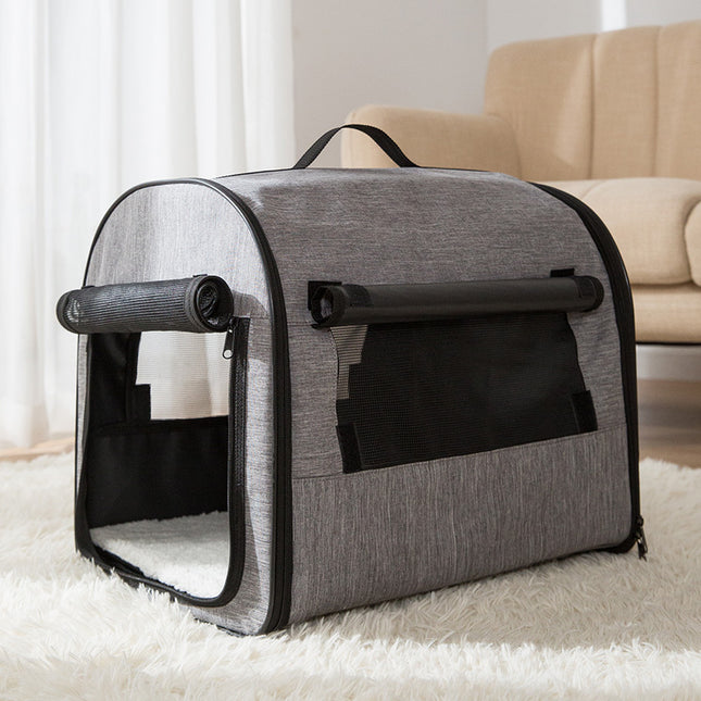 Dog Cage House Car Pet Supplies Washable Pet Kennel Cylinder Portable Dog House - 𝓢𝓱𝓸𝓹𝓵𝓮𝓬𝔂
