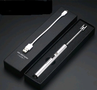Safety BBQ LED USB Electric Rechargeable Long Charging Lighter 360 Rotation - 𝓢𝓱𝓸𝓹𝓵𝓮𝓬𝔂