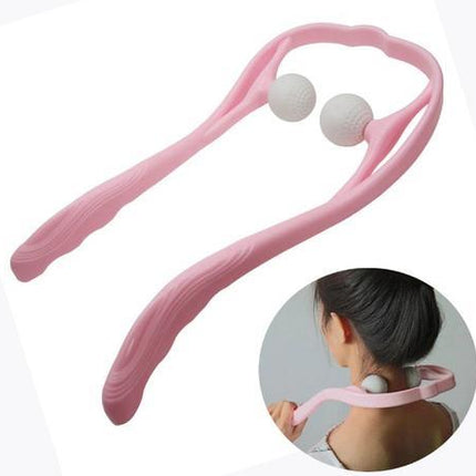 Plastic Pressure Point Therapy Neck Massageador Massagem Relieve Hand Roller Neck Massager For Neck Shoulder Trigger Point - 𝓢𝓱𝓸𝓹𝓵𝓮𝓬𝔂