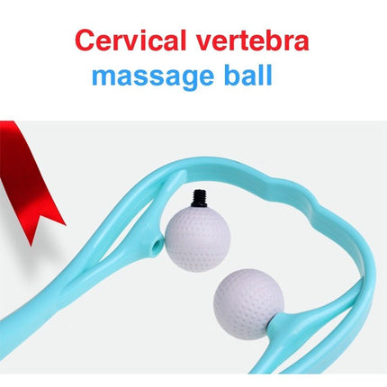 Plastic Pressure Point Therapy Neck Massageador Massagem Relieve Hand Roller Neck Massager For Neck Shoulder Trigger Point - 𝓢𝓱𝓸𝓹𝓵𝓮𝓬𝔂