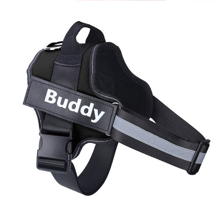 Personalized Dog Harness NO PULL Reflective Breathable Adjustable Pet Harness Vest For Small Large Dog Custom Patch Pet Supplies - 𝓢𝓱𝓸𝓹𝓵𝓮𝓬𝔂
