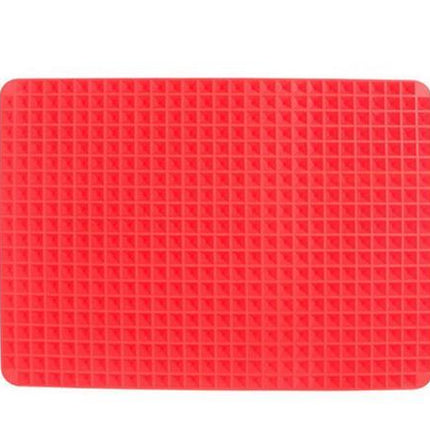 Non-Stick Silicone Pyramid Cooking Mat Baking Mat With Grid Versatile Oven BBQ Cooking Mat Heat-Resistant Mat Kitchen Tools Kitchen Gadgets - 𝓢𝓱𝓸𝓹𝓵𝓮𝓬𝔂