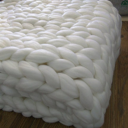 Acrylic woven super thick wool blanket - 𝓢𝓱𝓸𝓹𝓵𝓮𝓬𝔂