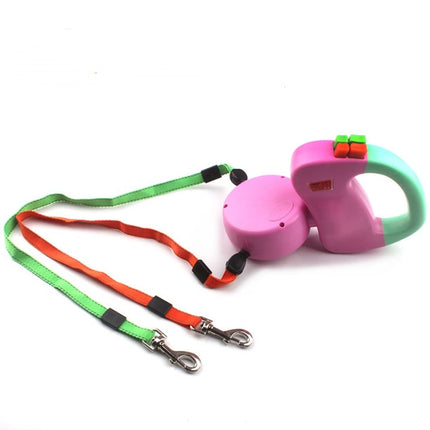 Retractable Dual Pet Dog Walking Leash - 𝓢𝓱𝓸𝓹𝓵𝓮𝓬𝔂
