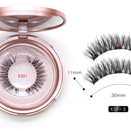 Natural Long Lasting Magnetic Liquid Eyeliner & Magnetic False Eyelashes & Tweezer Set Make up Set - 𝓢𝓱𝓸𝓹𝓵𝓮𝓬𝔂