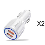WhiteX2Pcs