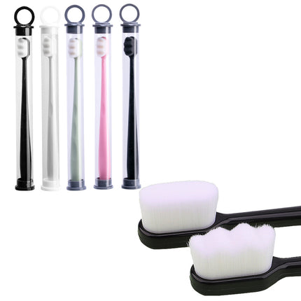Ultra-fine Toothbrush Super Soft Bristle Deep Cleaning Brush Portable For Oral Care Tools Teeth Care Oral Cleaning Travel - 𝓢𝓱𝓸𝓹𝓵𝓮𝓬𝔂