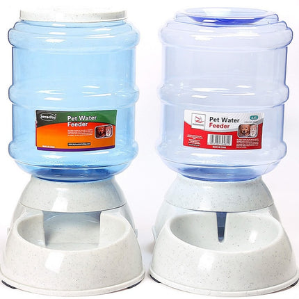 Cats Dogs Automatic Pet Feeder Drinking Water Fountains Large Capacity Plastic Pets Dog Food Bowl Water Dispenser - 𝓢𝓱𝓸𝓹𝓵𝓮𝓬𝔂