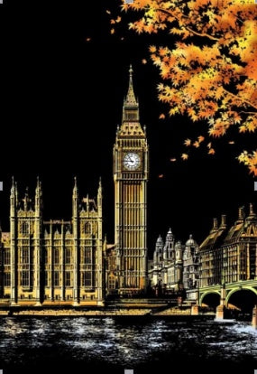 Decorative painting scratch Scraping painting drawing paper world Sightseeing pictures decoration birthday gifts drop shipping - 𝓢𝓱𝓸𝓹𝓵𝓮𝓬𝔂