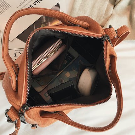 High Quality Big Casual Tote Female Shoulder Bag Soft Bolsas - 𝓢𝓱𝓸𝓹𝓵𝓮𝓬𝔂
