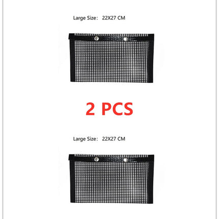 Reusable BBQ Grill Mesh Bag Non-stick Barbecue Baking Isolation Pad Outdoor Picnic Camping BBQ Kitchen Tools - 𝓢𝓱𝓸𝓹𝓵𝓮𝓬𝔂