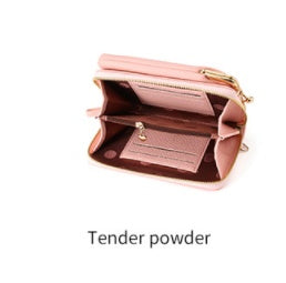 Fashion Lychee Pattern Solid Color Diagonal Shoulder Bag - 𝓢𝓱𝓸𝓹𝓵𝓮𝓬𝔂