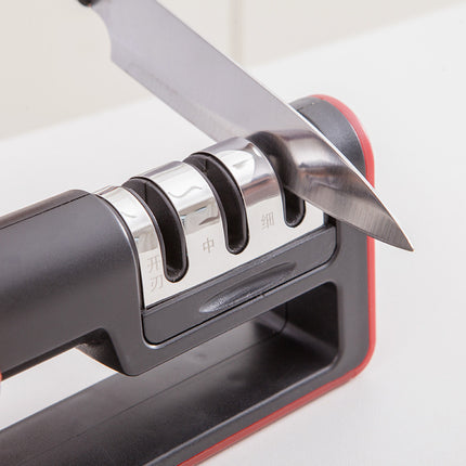 Professional Knife Sharpener Diamond Quick Professional 3 Stages Sharpener Knife Sharpening Tools Sharpening Stone - 𝓢𝓱𝓸𝓹𝓵𝓮𝓬𝔂