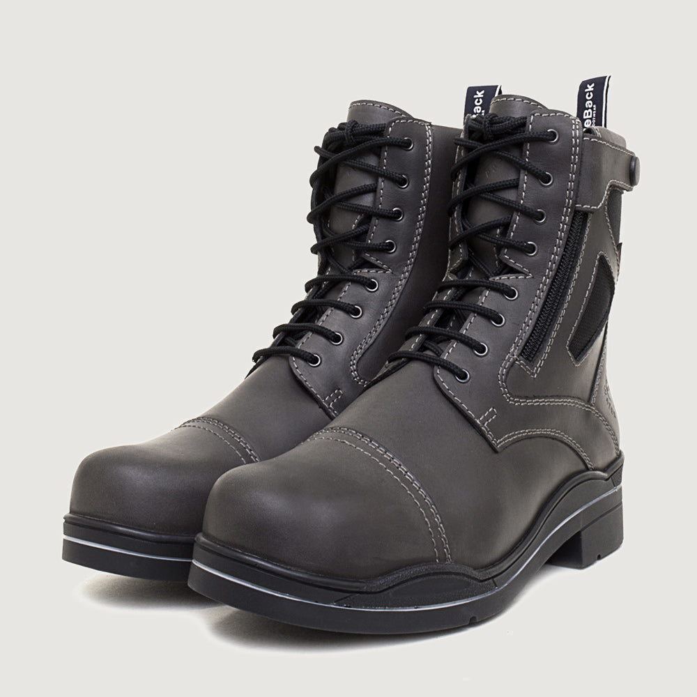 Kentucky Storm Waterproof Ankle Boots - Grey