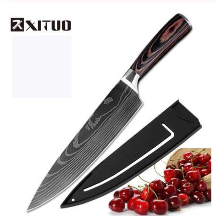 Carpenter's Special Set 6-piece Set 8-piece Set Knife Chef Knife Kitchen Knife Cooking - 𝓢𝓱𝓸𝓹𝓵𝓮𝓬𝔂