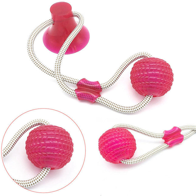 Pet dog rubber sucker molar toy - 𝓢𝓱𝓸𝓹𝓵𝓮𝓬𝔂