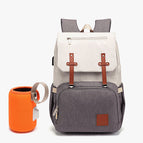 Gray white with bottle
