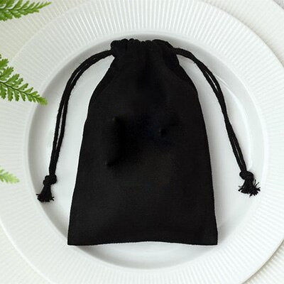 Flannel Jewelry Packaging Drawstring Drawstring Pocket Mobile Power Earphone Storage Bag - 𝓢𝓱𝓸𝓹𝓵𝓮𝓬𝔂