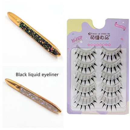 False Eyelashes Self-adhesive Eyeliner Multicolor - 𝓢𝓱𝓸𝓹𝓵𝓮𝓬𝔂