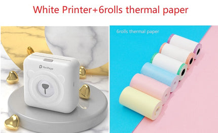Mini Bliuetooth Wireless Thermal Printer Paper Sticker Label Printer - 𝓢𝓱𝓸𝓹𝓵𝓮𝓬𝔂