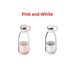 White and pink