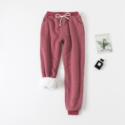 Lamb velvet padded sweatpants - 𝓢𝓱𝓸𝓹𝓵𝓮𝓬𝔂