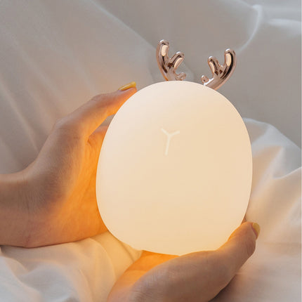 Cartoon Deer Night Light USB Charge Rabbit - 𝓢𝓱𝓸𝓹𝓵𝓮𝓬𝔂