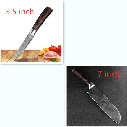 Carpenter's Special Set 6-piece Set 8-piece Set Knife Chef Knife Kitchen Knife Cooking - 𝓢𝓱𝓸𝓹𝓵𝓮𝓬𝔂
