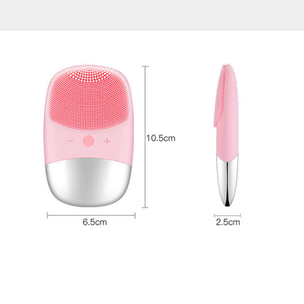 Mini Silicone Electric Face Cleansing Brush Electric Facial Cleanser Facial Cleansing Brush Skin Massager Skin Care Tools - 𝓢𝓱𝓸𝓹𝓵𝓮𝓬𝔂