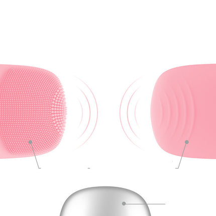 Mini Silicone Electric Face Cleansing Brush Electric Facial Cleanser Facial Cleansing Brush Skin Massager Skin Care Tools - 𝓢𝓱𝓸𝓹𝓵𝓮𝓬𝔂